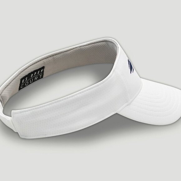 US Open Collection Undated Court Performance Visor - White - New without Tags - Picture 2 of 11